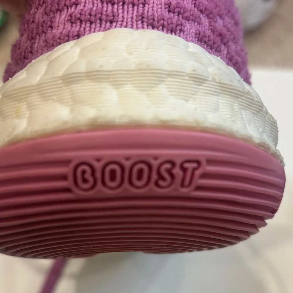 Vibrant Lilac and Black Sneakers with Orange Accents Trae 2 Basketball Sneakers